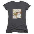 thumbnail image 1 of Looney Tunes - Squad Goals - Juniors Cap Sleeve V-Neck Shirt - Large, 1 of 2