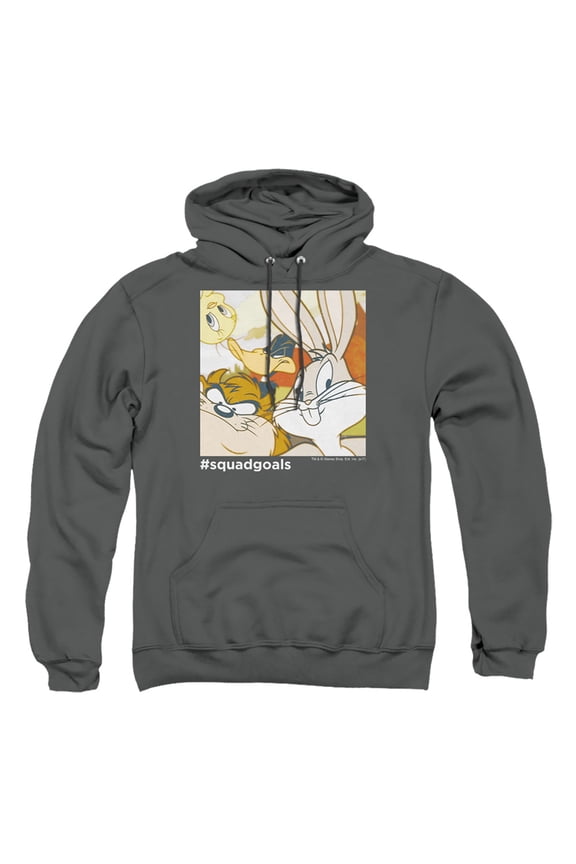 Looney Tunes Squad Goals Mens Pullover Hoodie