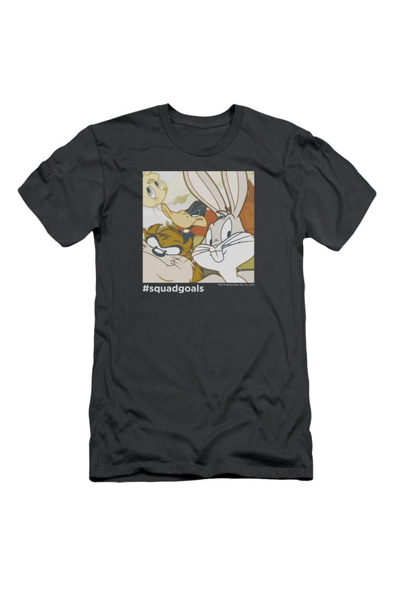 Looney Tunes - Squad Goals - Slim Fit Short Sleeve Shirt - Medium