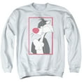 thumbnail image 1 of Looney Tunes Sylvester Adult Crewneck Sweatshirt White, 1 of 1