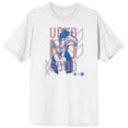 thumbnail image 1 of Looney Tunes Sylvester James Pussycat Character Men's White Graphic Tee-M, 1 of 7