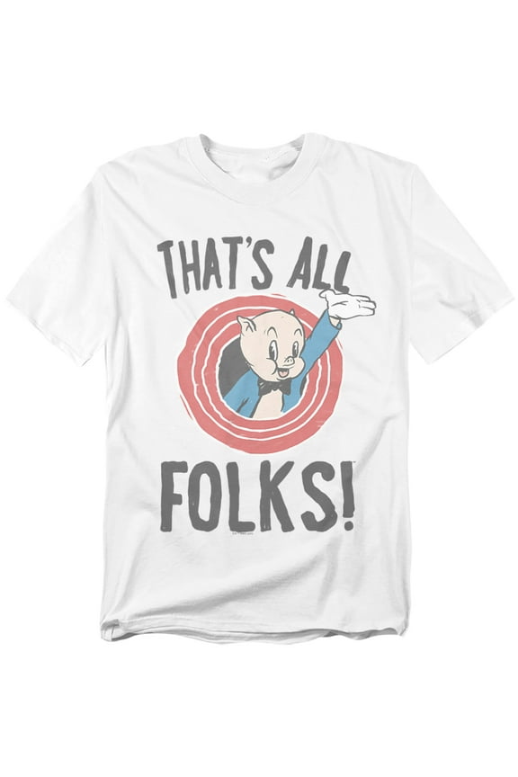 T-Shirt The That'S All Folks Unisex Graphic Tee for Men & Women