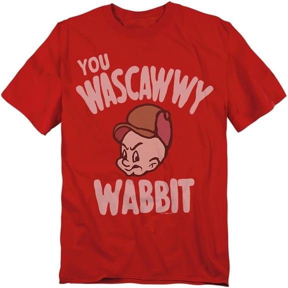 Looney Tunes T-Shirt The Wascally Wabbit Unisex Graphic Tee for Men & Women
