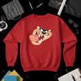 thumbnail image 1 of Looney Tunes Taz Devil Classic Cartoon Vintage Fan Graphic Sweatshirt V50084, up to size 5XL, 1 of 2