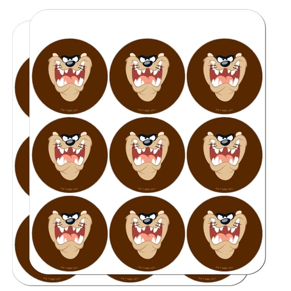 Looney Tunes Taz Face Planner Calendar Scrapbooking Crafting Stickers