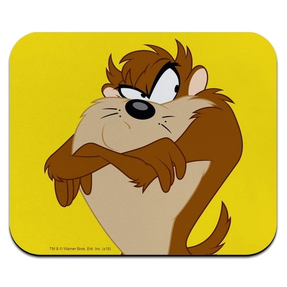 Looney Tunes Taz Low Profile Thin Mouse Pad Mousepad