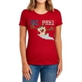 thumbnail image 1 of Looney Tunes Taz for Prez 3 Women's T Shirt, Red, Large, 1 of 6