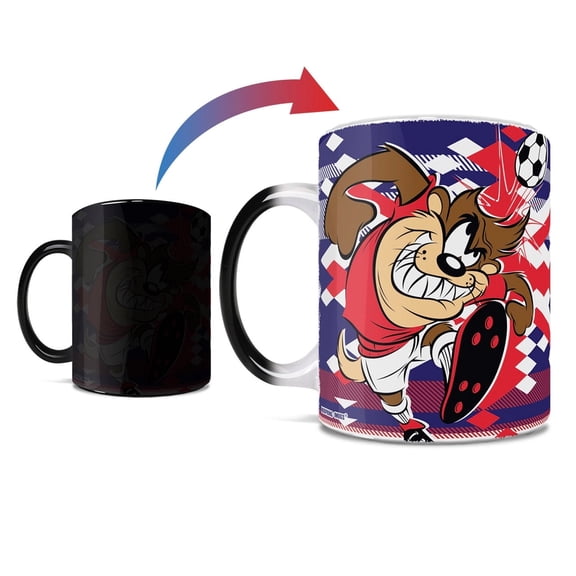 Looney Tunes (Team Australia Soccer - Taz) Morphing Mugs Heat-Sensitive Mug MMUG1476