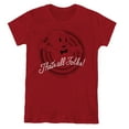 thumbnail image 1 of Looney Tunes Thats All Folks Women's T Shirt, Cardinal, Large, 1 of 6