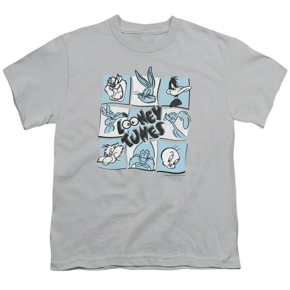 Looney Tunes - The Looney Bunch - Youth Short Sleeve Shirt - X-Large