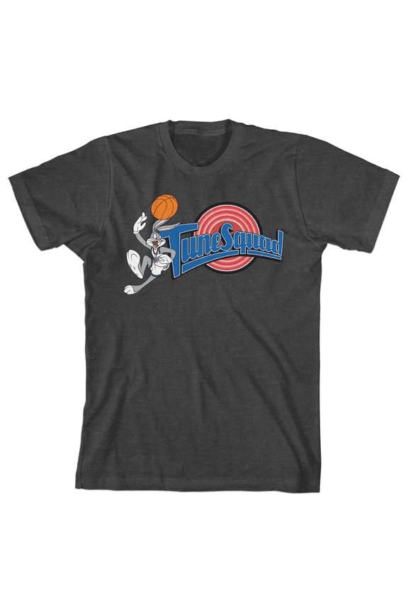 Looney Tunes Tune Squad Space Jam 1996 Youth Boys Black Graphic Tee-M
