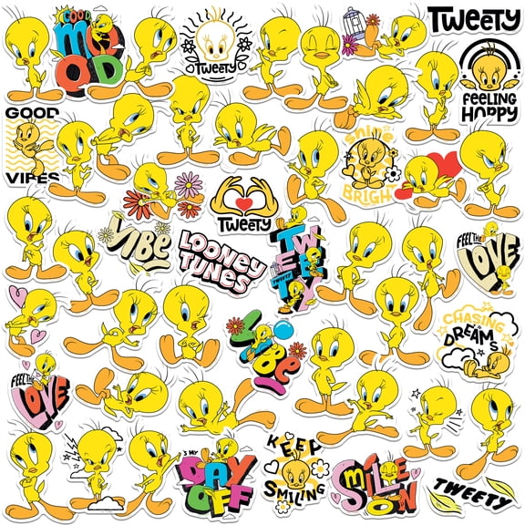 Looney Tunes Tweety 50Ct Sticker Pack