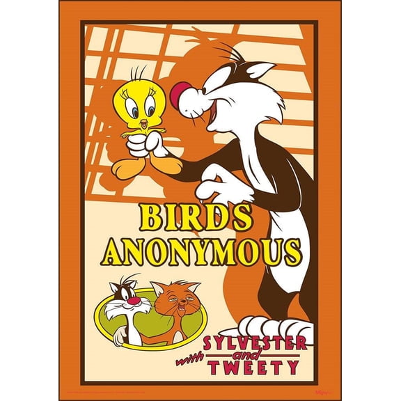 Looney Tunes (Tweety Bird - Birds Anonymous) MightyPrint Wall Art MP17240604