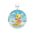 thumbnail image 1 of Looney Tunes (Tweety Bird Ice Skating) StarFire Prints™ Glass Art SPCIR143, 1 of 4