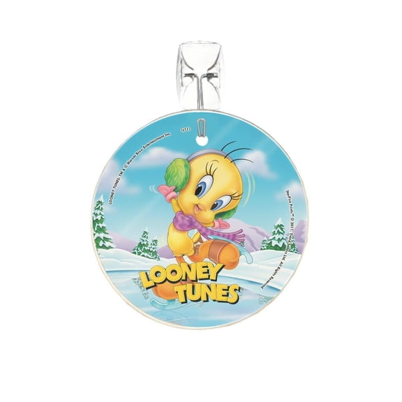 Looney Tunes (Tweety Bird Ice Skating) StarFire Prints Glass Art