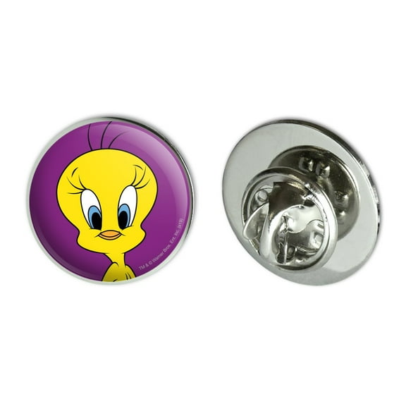 Looney Tunes Tweety Bird Metal 0.75" Lapel Hat Pin Tie Tack Pinback