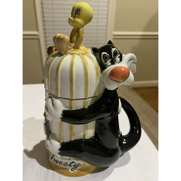 Looney Tunes Tweety Bird & Sylvester 3D Porcelain Beer Stein