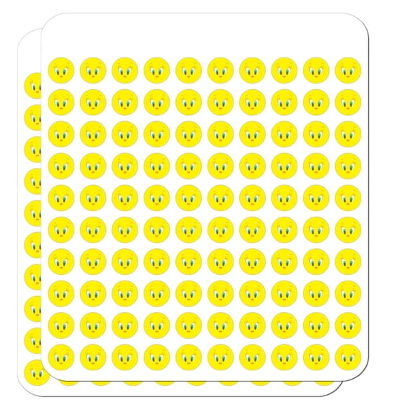 Looney Tunes Tweety Face Planner Calendar Scrapbooking Crafting Stickers