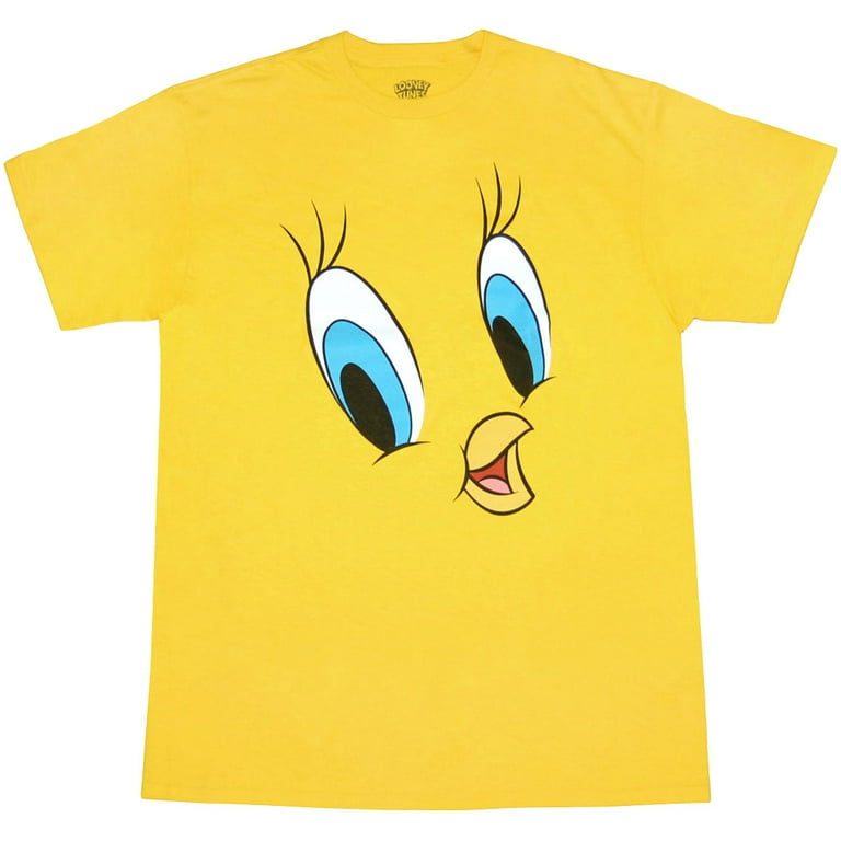 Tweety T-Shirt Looney Face Tunes