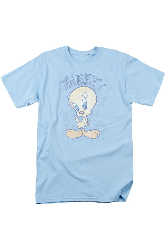 Looney Tunes Tweety Fade Officially Licensed Adult T Shirt