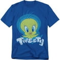 thumbnail image 1 of Looney Tunes T-Shirt Tweety Swirl Unisex Graphic Tee For Men & Women, 1 of 7