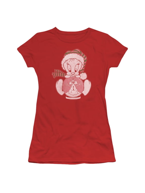 Looney Tunes Tweey Globe Officially Licensed Juniors T Shirt