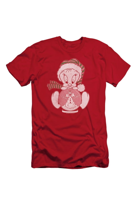 Looney Tunes Tweey Globe Mens Slim Fit Shirt