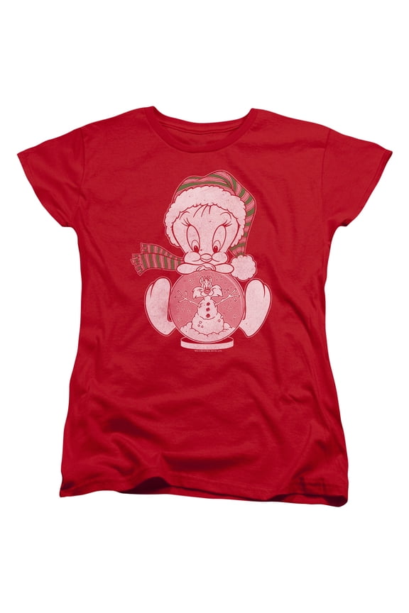 Looney Tunes - Tweey Globe - Women's Short Sleeve Shirt - X-Large