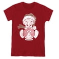 thumbnail image 1 of Looney Tunes Tweey Globe Women's T Shirt, Cardinal, X-Large, 1 of 6