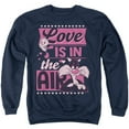 thumbnail image 1 of Looney Tunes Valentine's Day Tweety Sylvester Love in the Air Unisex Adult Crewneck Sweatshirt, 1 of 5
