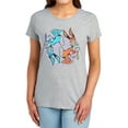 thumbnail image 1 of Looney Tunes Wacky Wabbit Women's T Shirt, Athletic Heather, X-Large, 1 of 6