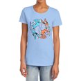 thumbnail image 1 of Looney Tunes Wacky Wabbit Women's T Shirt, Light Blue, 2X-Large, 1 of 6
