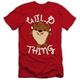 thumbnail image 1 of Looney Tunes Wild Thing Kid HBO S/S Adult 30/1 T-Shirt Red, 1 of 1