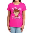 thumbnail image 1 of Looney Tunes Wild Thing Kid Women's T Shirt, Hot Pink, Medium, 1 of 6