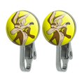 thumbnail image 1 of Looney Tunes Wile E Coyote Novelty Clip-On Stud Earrings, 1 of 4