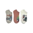 thumbnail image 1 of Looney Tunes Women's Print No Show Socks, 3-Pack, Shoe Size 4-10, 1 of 6