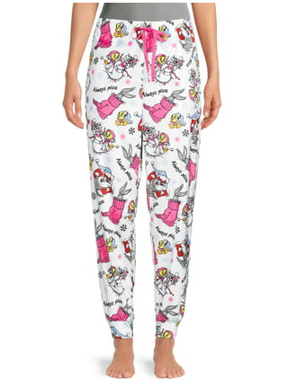 Looney Tunes Women's Plush Jogger Pajama Pants Pack of 2 – Premium