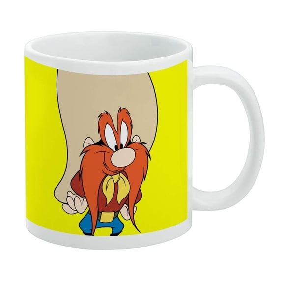 Looney Tunes Yosemite Sam White Mug
