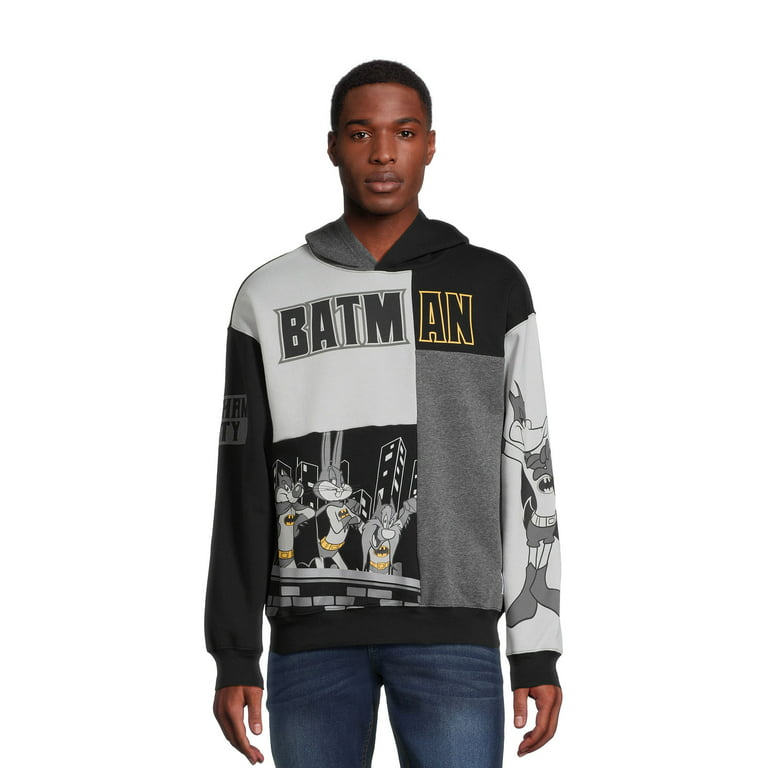 Men's & Big Men's Graphic Hoodie Sweatshirt - Charcoal - S - 3XL Each