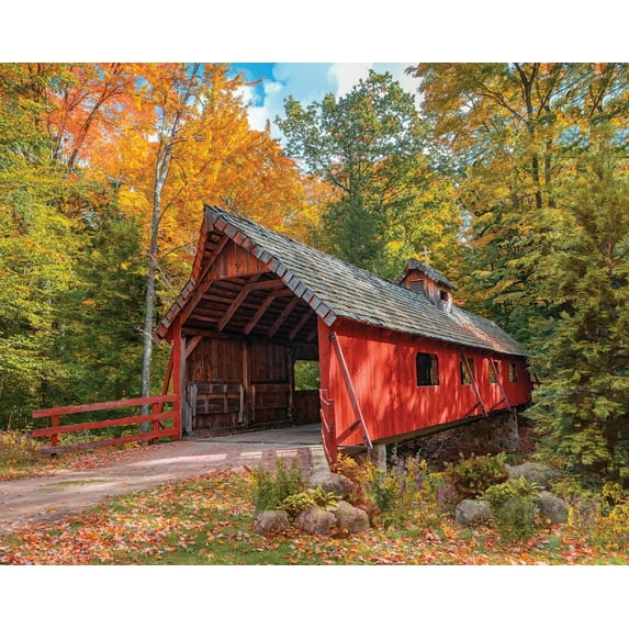 Springbok 1000 Piece Loonsong Bridge Jigsaw Puzzle for Adults - Made in USA