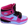 thumbnail image 1 of Loonyx Women's Pink Lace-Up Sport High-Top Stylish Sneakers, Size 8, 1 of 5