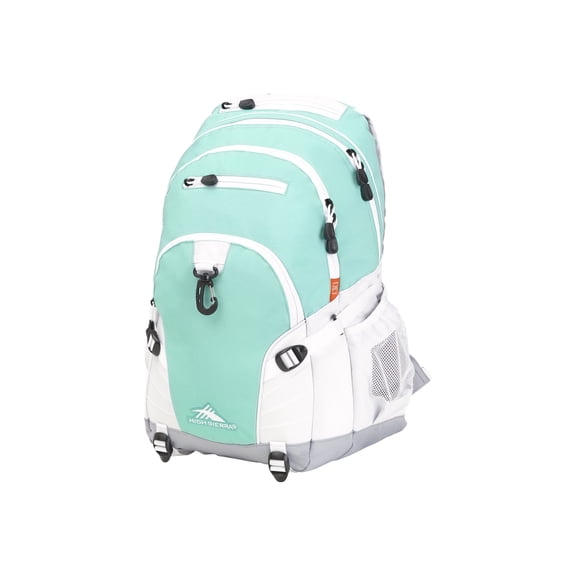 Loop Aquamarine White and Ash 19-inch Backpack