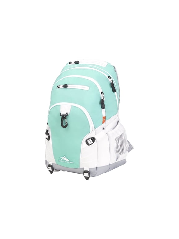Loop Aquamarine White and Ash 19-inch Backpack
