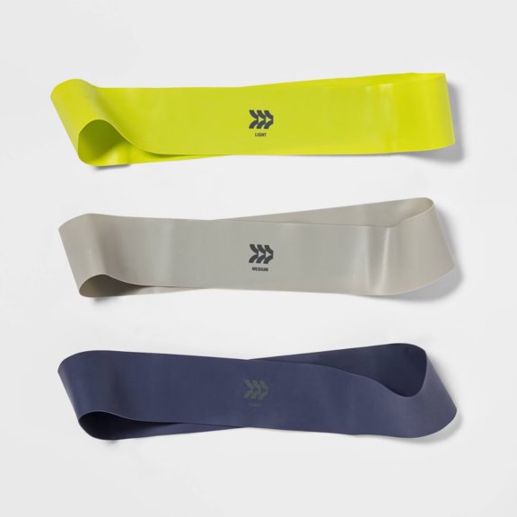 Loop Band Kit Blue - All In Motion: Latex Resistance Bands for Legs & Arms