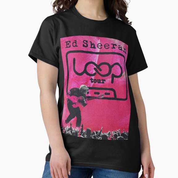 Loop Ed World Tour Iseng Pop Music Concert Apparel T-Shirt