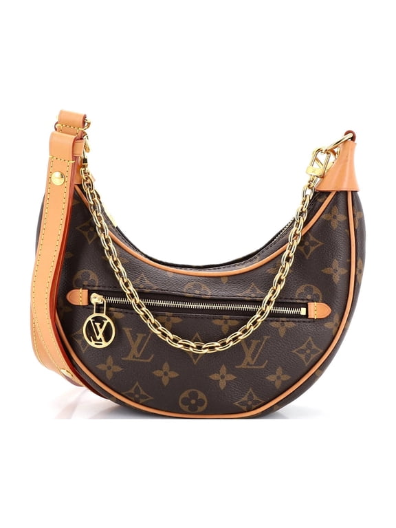 Loop Handbag Monogram Canvas By Rebag