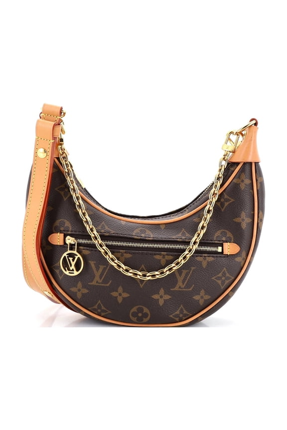 Loop Handbag Monogram Canvas By Rebag