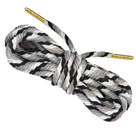 Loop King Laces Rope Shoe Laces with Metal Aglet Tips for Men Women Kids, 1 Pair