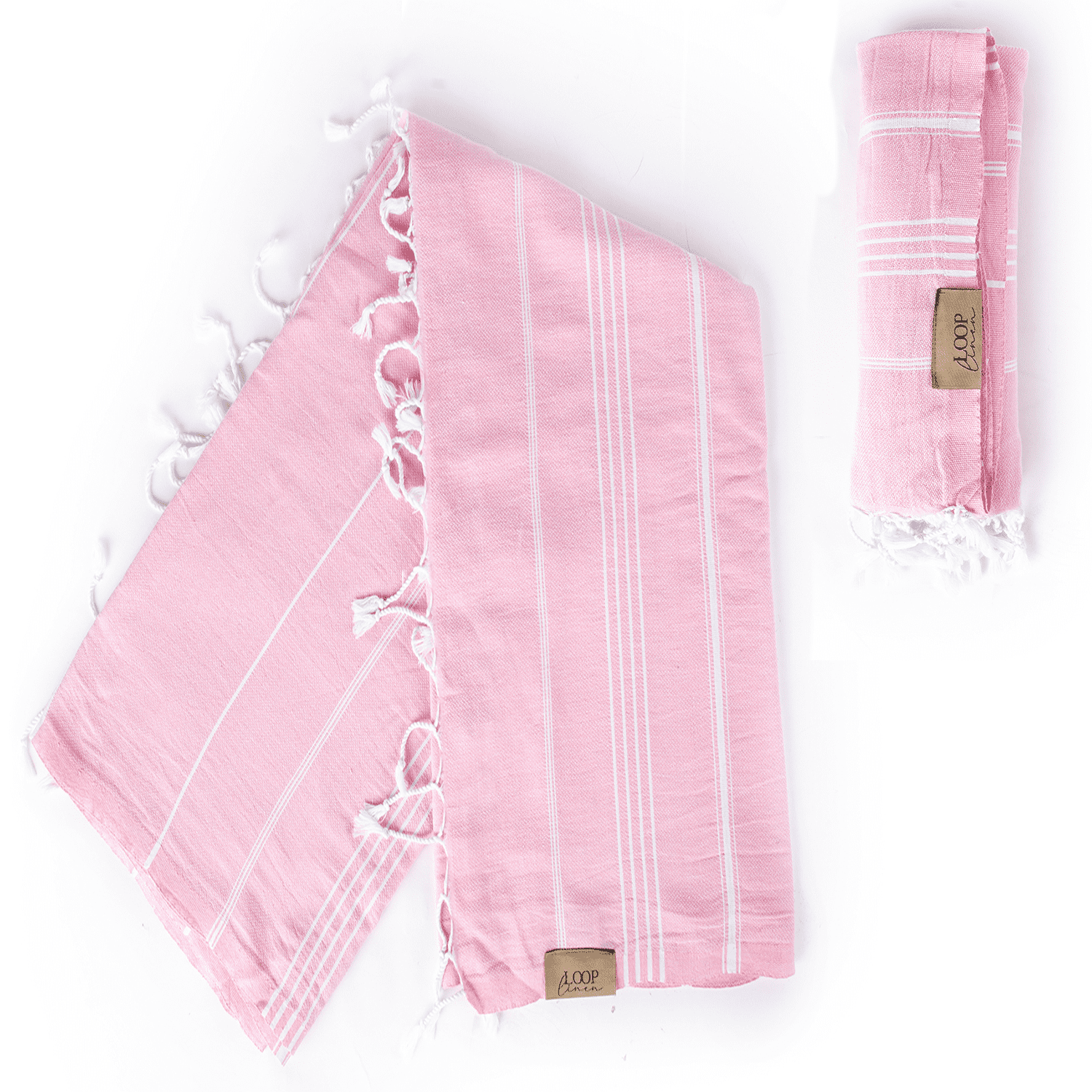 Loop Linen Turkish Beach Towel, 37x71, Quick Dry, Lightweight, Large ...