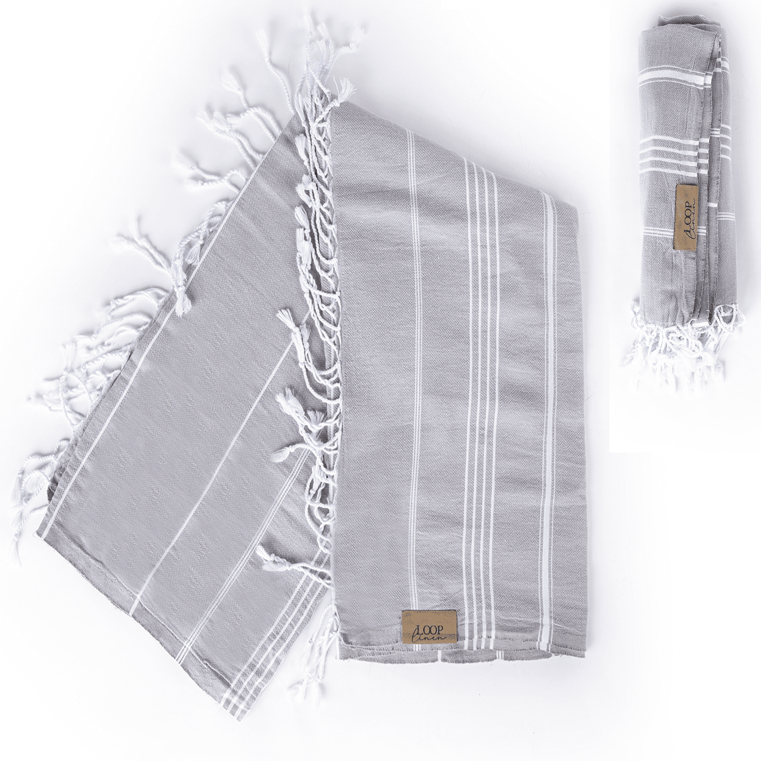 Loop Linen Quick Dry, Sand Free, Lightweight Turkish Beach Towel, Large ...